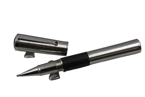FACDEM Hochwertiger limitierter Metall-Karbonfaser-Marmor-Stift, Füllfederhalter, Kugelschreiber (E, Stift mit Box) von FACDEM