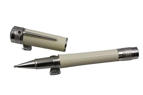 FACDEM Hochwertiger limitierter Metall-Karbonfaser-Marmor-Stift, Füllfederroller, Kugelschreiber (C, Stift mit Box) von FACDEM