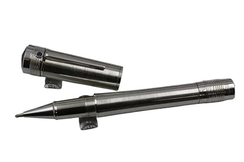 FACDEM Hochwertiger limitierter Metall-Karbonfaser-Marmor-Stift für Füllfederhalter, Kugelschreiber (D,Stift mit Box) von FACDEM