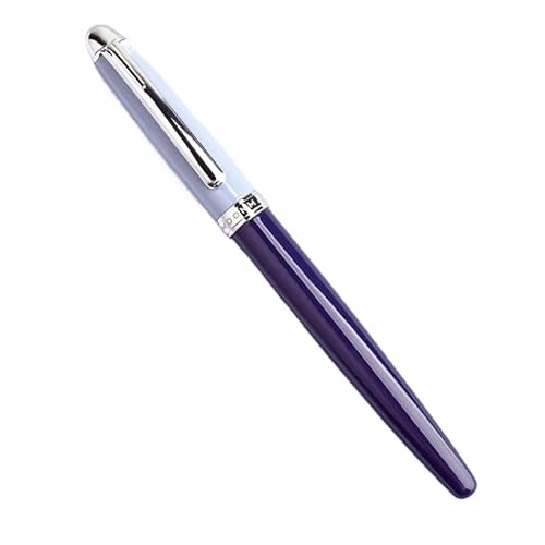 FACDEM Kalligraphie-Stift für Erwachsene, helle Gesichtsfarbe, Metall, scharf, spitz, für Erwachsene, Studenten, Kalligraphie, Füllfederhalter, Blau (Dunstblau, 0,38) von FACDEM