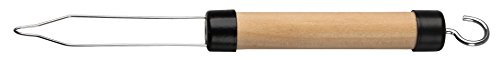 FACKELMANN Hilfe anfühlt Knopf, Holz, braun, 22,7 x 7,9 x 1,8 cm von FACKELMANN