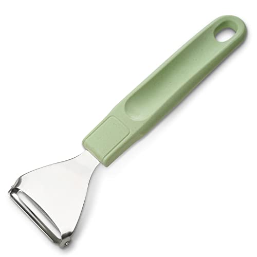 Fackelmann Ecolution Ziehschäler – Schäler aus rostfreiem Edelstahl, Holzfasern und Bio-Kunststoff – 18 cm x 6 cm großer Gemüseschäler in Mintgrün Fackelmann Ecolution Ziehschäler – Schäler aus rostfreiem Edelstahl, Holzfasern und Bio-Kunststoff – 18 cm x 6 cm großer Gemüseschäler in Mintgrün von FACKELMANN