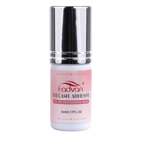 Grauer Profi-Kleber, schnelltrocknend (1 s), sofort haftend, extra stark zum Pfropfen, 7 Tage Halt, dauerhaft, für Wimpernverlängerung, FADVAN, 5 ml von FADVAN