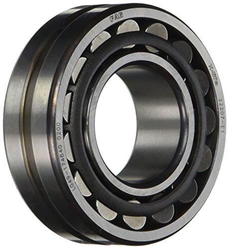 FAG 222070 Kugellager, gerade Bohrung, Stahlkäfig, Normalabstand, metrisch, 35 mm ID, 72 mm OD, 23 mm Breite von FAG Bearings