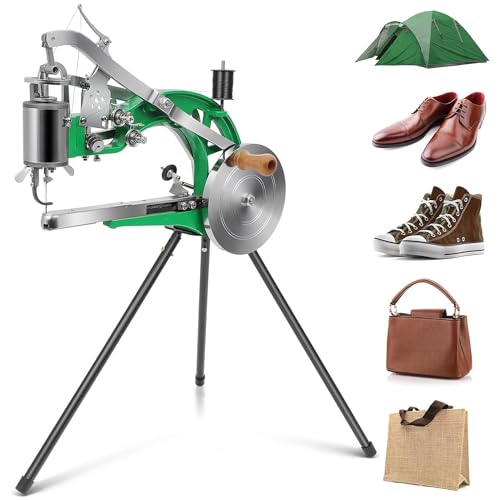 FAHKNS Schuhreparaturmaschine Handheld Leder Nähmaschinen Schuster Nähen Industrie Heavy Duty Maquina de Coser Manuelle Nylon Linie für Upsolery Reißverschlüsse Mäntel Taschen Kleidung Quilts Hosen FAHKNS Schuhreparaturmaschine Handheld Leder Nähmaschinen Schuster Nähen Industrie Heavy Duty Maquina de Coser Manuelle Nylon Linie für Upsolery Reißverschlüsse Mäntel Taschen Kleidung Quilts Hosen von FAHKNS