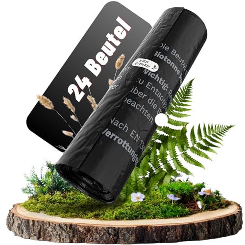 FAIRMO Bio kompostierbare Toilettenbeutel – 24 Stück (2x12) – 30L (60x60 cm) - Campingtoilette, mobile Toilette, Notfall-Toilette & Camping – WC-Beutel, geruchsdichte & umweltfreundliche Biomüllbeutel von FAIRMO