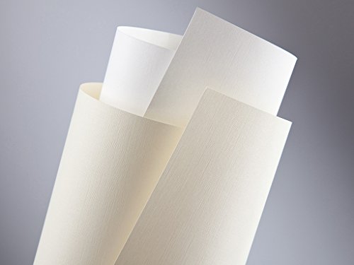 20 FALAMBI Premiumkarton Linen creme, Papier 230 g/m², bedruckbar, elegant einseitig geprägter Karton 20 FALAMBI Premiumkarton Linen creme, Papier 230 g/m², bedruckbar, elegant einseitig geprägter Karton von FALAMBI