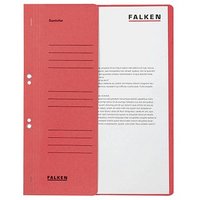 FALKEN Ösenhefter Karton rot DIN A4, halber Deckel, 50 St. FALKEN Ösenhefter Karton rot DIN A4, halber Deckel, 50 St. von FALKEN