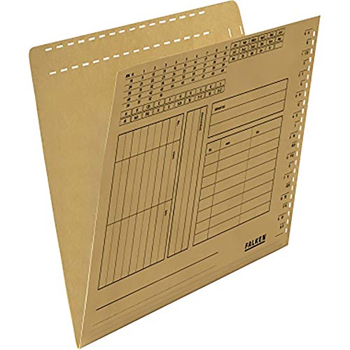 Einstellmappe mit Schlitzstanzung Falken braun, Kraftkarton, 230 g/qm Einstellmappe mit Schlitzstanzung Falken braun, Kraftkarton, 230 g/qm von FALKEN