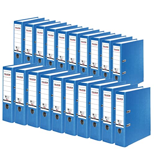 Original Falken 20er Pack Recycolor Umwelt-Ordner Öko. Made in Germany. Farbiger Papierbezug außen 8 cm breit DIN A4 blau Ringordner Aktenordner Briefordner CO2-Neutral Blauer Engel Original Falken 20er Pack Recycolor Umwelt-Ordner Öko. Made in Germany. Farbiger Papierbezug außen 8 cm breit DIN A4 blau Ringordner Aktenordner Briefordner CO2-Neutral Blauer Engel von FALKEN