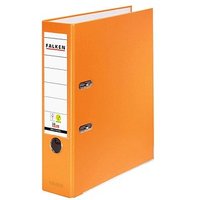 FALKEN Color Ordner orange Kunststoff 8,0 cm DIN A4 von FALKEN