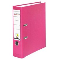FALKEN Color Ordner pink Kunststoff 8,0 cm DIN A4 von FALKEN