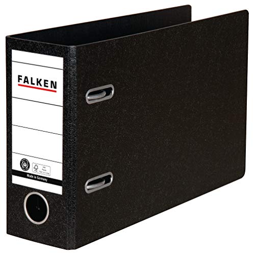 Original Falken Ordner Sonderformat Hartpappe. Made in Germany. 8 cm breit DIN A5 quer schwarz Kontoauszug Ringordner Aktenordner Briefordner Büroordner Pappordner Schlitzordner Blauer Engel Original Falken Ordner Sonderformat Hartpappe. Made in Germany. 8 cm breit DIN A5 quer schwarz Kontoauszug Ringordner Aktenordner Briefordner Büroordner Pappordner Schlitzordner Blauer Engel von FALKEN