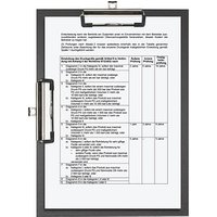 FALKEN Klemmbrett 15061740000F DIN A4 schwarz Karton, 1 St. von FALKEN