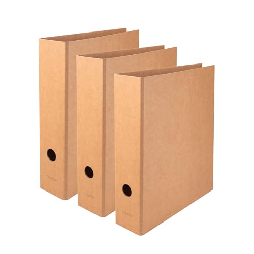 FALKEN Original 3er Pack Vegan-Ordner Pure Nature. Made in Germany. 8 cm breit DIN A4 Braun Aktenordner Briefordner Büroordner Pappordner Schlitzordner FALKEN Original 3er Pack Vegan-Ordner Pure Nature. Made in Germany. 8 cm breit DIN A4 Braun Aktenordner Briefordner Büroordner Pappordner Schlitzordner von FALKEN