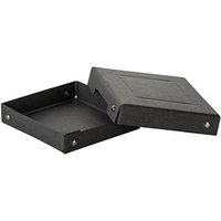 FALKEN PURE 120x120mm Aufbewahrungsbox 310 Blatt schwarz 13,0 x 13,0 x 2,5 cm von FALKEN