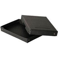 FALKEN PURE 190x130mm Aufbewahrungsbox 310 Blatt schwarz 14,0 x 20,0 x 2,5 cm von FALKEN