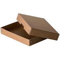 FALKEN PURE Aufbewahrungsbox 1,8 l braun 18,0 x 25,0 x 4,0 cm von FALKEN