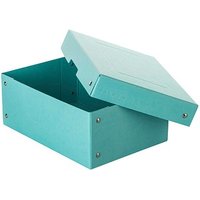 FALKEN PURE Aufbewahrungsbox 1250 Blatt pastellblau 18,0 x 25,0 x 10,0 cm von FALKEN