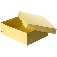 FALKEN PURE Aufbewahrungsbox 1250 Blatt pastellgelb 24,0 x 32,0 x 10,0 cm von FALKEN