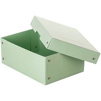 FALKEN PURE Aufbewahrungsbox 1250 Blatt pastellgrün 18,0 x 25,0 x 10,0 cm von FALKEN