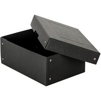FALKEN PURE Aufbewahrungsbox 4,5 l schwarz 18,0 x 25,0 x 10,0 cm von FALKEN