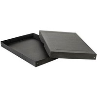 FALKEN PURE Aufbewahrungsbox 5,0 l schwarz 32,0 x 44,0 x 4,0 cm von FALKEN