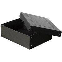 FALKEN PURE Aufbewahrungsbox 7,0 l schwarz 24,0 x 32,0 x 10,0 cm von FALKEN