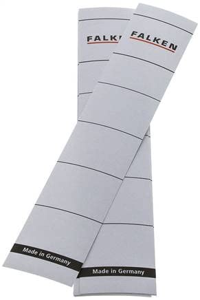 FALKEN selbstklebende Rückenschilder, 50mm, 10er Pack Ausführung:selbstklebende Rückenschilder von FALKEN