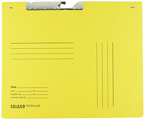 Falken 15033668 Pendelhefter kaufmännische Heftung, gelb Falken 15033668 Pendelhefter kaufmännische Heftung, gelb von FALKEN