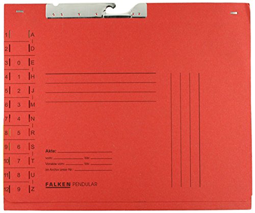Falken 15033812 Pendelhefter Dehntasche rot von FALKEN