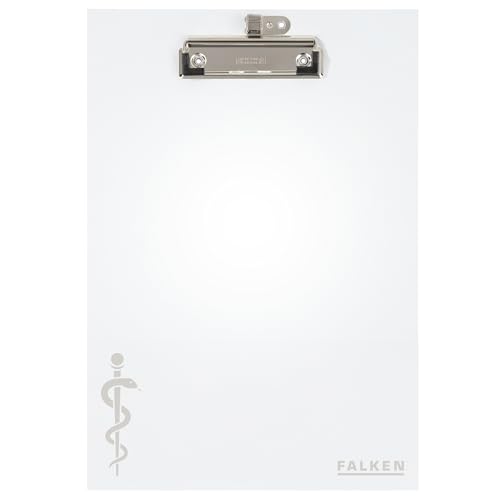 Original 10er Pack Falken MediBoard. Made in Germany. DIN A4 Weiß Klemmbrett ideal für Arztpraxis, Klinik und Pflegeeinrichtungen Original 10er Pack Falken MediBoard. Made in Germany. DIN A4 Weiß Klemmbrett ideal für Arztpraxis, Klinik und Pflegeeinrichtungen von FALKEN
