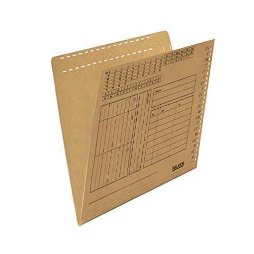 Original Falken 100er Pack Einstellmappe. Made in Germany. Aus Recycling-Karton für DIN A4 mit Organisationsdruck und Schlitzstanzung braun Blauer Engel Behörde ideal für die lose Blatt-Ablage Original Falken 100er Pack Einstellmappe. Made in Germany. Aus Recycling-Karton für DIN A4 mit Organisationsdruck und Schlitzstanzung braun Blauer Engel Behörde ideal für die lose Blatt-Ablage von FALKEN