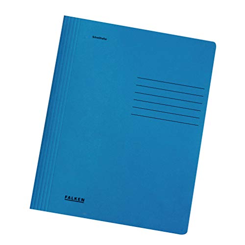 Original Falken 100er Pack Schnellhefter Intensivfarben. Made in Germany. Aus Recycling-Karton für DIN A4 kaufmännische und Behördenheftung blau Blauer Engel Hefter ideal für Büro und Schule Original Falken 100er Pack Schnellhefter Intensivfarben. Made in Germany. Aus Recycling-Karton für DIN A4 kaufmännische und Behördenheftung blau Blauer Engel Hefter ideal für Büro und Schule von FALKEN