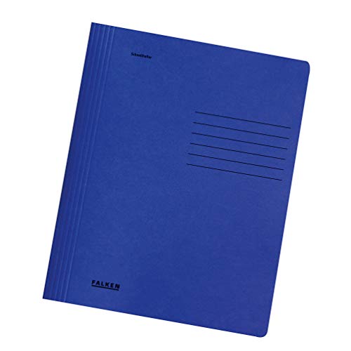 Original Falken 100er Pack Schnellhefter Intensivfarben. Made in Germany. Aus Recycling-Karton für DIN A4 kaufmännische und Behördenheftung dunkelblau Hefter ideal für Büro und Schule Original Falken 100er Pack Schnellhefter Intensivfarben. Made in Germany. Aus Recycling-Karton für DIN A4 kaufmännische und Behördenheftung dunkelblau Hefter ideal für Büro und Schule von FALKEN