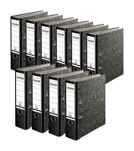 Original Falken 10er Pack Recycling Plus Ordner Wolkenmarmor. Made in Germany. 8 cm breit DIN A4 schwarzer Rücken mit Wechselfenster Ringordner Aktenordner Briefordner Büroordner Pappordner Original Falken 10er Pack Recycling Plus Ordner Wolkenmarmor. Made in Germany. 8 cm breit DIN A4 schwarzer Rücken mit Wechselfenster Ringordner Aktenordner Briefordner Büroordner Pappordner von Exacompta