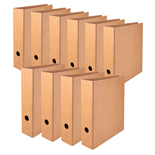 Original Falken 10er Pack Vegan-Ordner Pure Nature. Made in Germany. 8 cm breit DIN A4 Braun Aktenordner Briefordner Büroordner Pappordner Schlitzordner Original Falken 10er Pack Vegan-Ordner Pure Nature. Made in Germany. 8 cm breit DIN A4 Braun Aktenordner Briefordner Büroordner Pappordner Schlitzordner von FALKEN