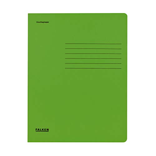 Original Falken 25er Pack Einschlagmappe. Made in Germany. Aus Recycling-Karton mit 3 Innenklappen für DIN A4 grün Juris-Mappe Sammelmappe Dokumentenmappe Aufbewahrungsmappe Original Falken 25er Pack Einschlagmappe. Made in Germany. Aus Recycling-Karton mit 3 Innenklappen für DIN A4 grün Juris-Mappe Sammelmappe Dokumentenmappe Aufbewahrungsmappe von FALKEN