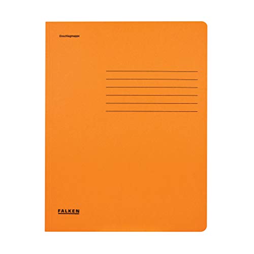 Original Falken 25er Pack Einschlagmappe. Made in Germany. Aus Recycling-Karton mit 3 Innenklappen für DIN A4 orange Juris-Mappe Sammelmappe Dokumentenmappe Aufbewahrungsmappe Original Falken 25er Pack Einschlagmappe. Made in Germany. Aus Recycling-Karton mit 3 Innenklappen für DIN A4 orange Juris-Mappe Sammelmappe Dokumentenmappe Aufbewahrungsmappe von FALKEN