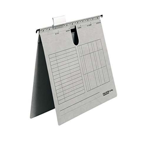Original Falken 25er Pack Hängehefter UniReg. Made in Germany. Kaufmännische Heftung, aus Recycling-Karton für DIN A4 grau Blauer Engel ideal für die lose Blatt-Ablage im Büro und der Behörde Original Falken 25er Pack Hängehefter UniReg. Made in Germany. Kaufmännische Heftung, aus Recycling-Karton für DIN A4 grau Blauer Engel ideal für die lose Blatt-Ablage im Büro und der Behörde von FALKEN