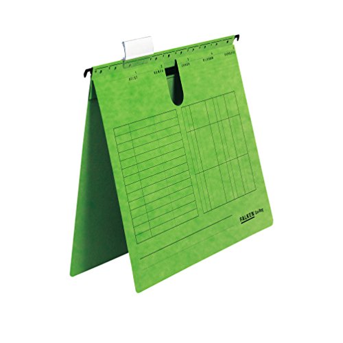 Original Falken 25er Pack Hängehefter UniReg. Made in Germany. Kaufmännische Heftung, aus Recycling-Karton für DIN A4 grün Blauer Engel ideal für die lose Blatt-Ablage im Büro und der Behörde Original Falken 25er Pack Hängehefter UniReg. Made in Germany. Kaufmännische Heftung, aus Recycling-Karton für DIN A4 grün Blauer Engel ideal für die lose Blatt-Ablage im Büro und der Behörde von FALKEN