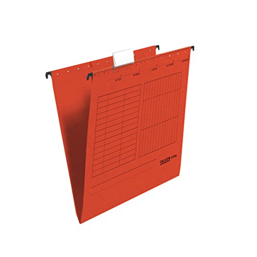 Original Falken 25er Pack Hängemappe UniReg. Made in Germany. Aus Recycling-Karton für DIN A4 seitlich offen rot Blauer Engel ideal für die lose Blatt-Ablage im Büro und der Behörde Original Falken 25er Pack Hängemappe UniReg. Made in Germany. Aus Recycling-Karton für DIN A4 seitlich offen rot Blauer Engel ideal für die lose Blatt-Ablage im Büro und der Behörde von FALKEN