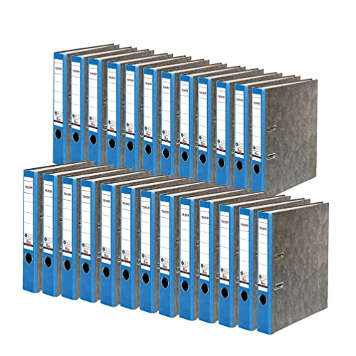 Original Falken 25er Pack Recycling-Ordner Wolkenmarmor. Made in Germany. 5 cm schmal DIN A4 blauer Rücken Ringordner Aktenordner Briefordner Büroordner Pappordner CO2-Neutral Blauer Engel Original Falken 25er Pack Recycling-Ordner Wolkenmarmor. Made in Germany. 5 cm schmal DIN A4 blauer Rücken Ringordner Aktenordner Briefordner Büroordner Pappordner CO2-Neutral Blauer Engel von FALKEN