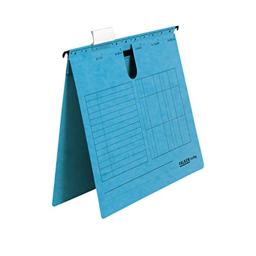 Original Falken 5er Pack Hängehefter UniReg. Made in Germany. Kaufmännische Heftung, aus Recycling-Karton für DIN A4 blau Blauer Engel ideal für die lose Blatt-Ablage im Büro und der Behörde Original Falken 5er Pack Hängehefter UniReg. Made in Germany. Kaufmännische Heftung, aus Recycling-Karton für DIN A4 blau Blauer Engel ideal für die lose Blatt-Ablage im Büro und der Behörde von FALKEN