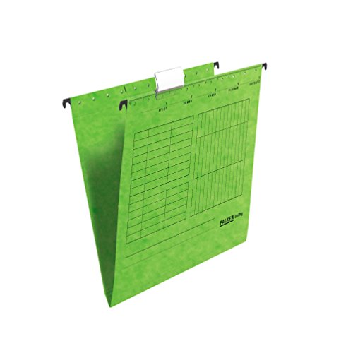 Original Falken 5er Pack Hängemappe UniReg. Made in Germany. Aus Recycling-Karton für DIN A4 seitlich offen grün Blauer Engel ideal für die lose Blatt-Ablage im Büro und der Behörde Original Falken 5er Pack Hängemappe UniReg. Made in Germany. Aus Recycling-Karton für DIN A4 seitlich offen grün Blauer Engel ideal für die lose Blatt-Ablage im Büro und der Behörde von FALKEN