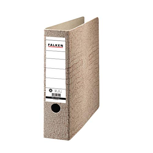 Original Falken Archiv-Ordner Lederpappe. Made in Germany. 7,5 cm breit DIN A4 mit Steckmechanik braun Archivierung Ringordner Aktenordner Büroordner Pappordner Schlitzordner Blauer Engel Original Falken Archiv-Ordner Lederpappe. Made in Germany. 7,5 cm breit DIN A4 mit Steckmechanik braun Archivierung Ringordner Aktenordner Büroordner Pappordner Schlitzordner Blauer Engel von FALKEN