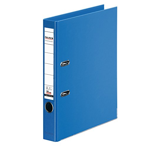 Original Falken Chromocolor Premium-Ordner. Made in Germany. Kunststoffbezug außen und innen 5 cm breit DIN A4 blau Ringordner Aktenordner Briefordner Büroordner Plastikordner Schlitzordner Original Falken Chromocolor Premium-Ordner. Made in Germany. Kunststoffbezug außen und innen 5 cm breit DIN A4 blau Ringordner Aktenordner Briefordner Büroordner Plastikordner Schlitzordner von FALKEN