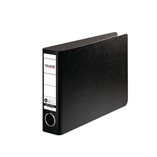 Original Falken Ordner Sonderformat Hartpappe. Made in Germany. 5 cm schmal DIN A5 quer schwarz Kontoauszug Ringordner Aktenordner Briefordner Büroordner Pappordner Schlitzordner Blauer Engel Original Falken Ordner Sonderformat Hartpappe. Made in Germany. 5 cm schmal DIN A5 quer schwarz Kontoauszug Ringordner Aktenordner Briefordner Büroordner Pappordner Schlitzordner Blauer Engel von FALKEN
