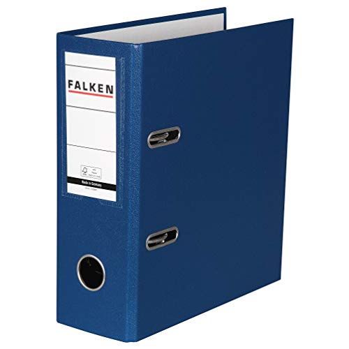 Original Falken PP-Color Kunststoff-Ordner Sonderformat. Made in Germany. 8 cm breit DIN A5 hoch mit Wechselfenster blau Rezepte Ringordner Aktenordner Briefordner Büroordner Plastikordner Original Falken PP-Color Kunststoff-Ordner Sonderformat. Made in Germany. 8 cm breit DIN A5 hoch mit Wechselfenster blau Rezepte Ringordner Aktenordner Briefordner Büroordner Plastikordner von FALKEN