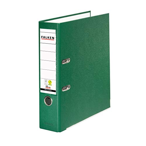 Original Falken PP-Color Kunststoff-Ordner. Made in Germany. 8 cm breit DIN A4 grün Ringordner Vegan Aktenordner Briefordner Büroordner Plastikordner Schlitzordner Original Falken PP-Color Kunststoff-Ordner. Made in Germany. 8 cm breit DIN A4 grün Ringordner Vegan Aktenordner Briefordner Büroordner Plastikordner Schlitzordner von FALKEN
